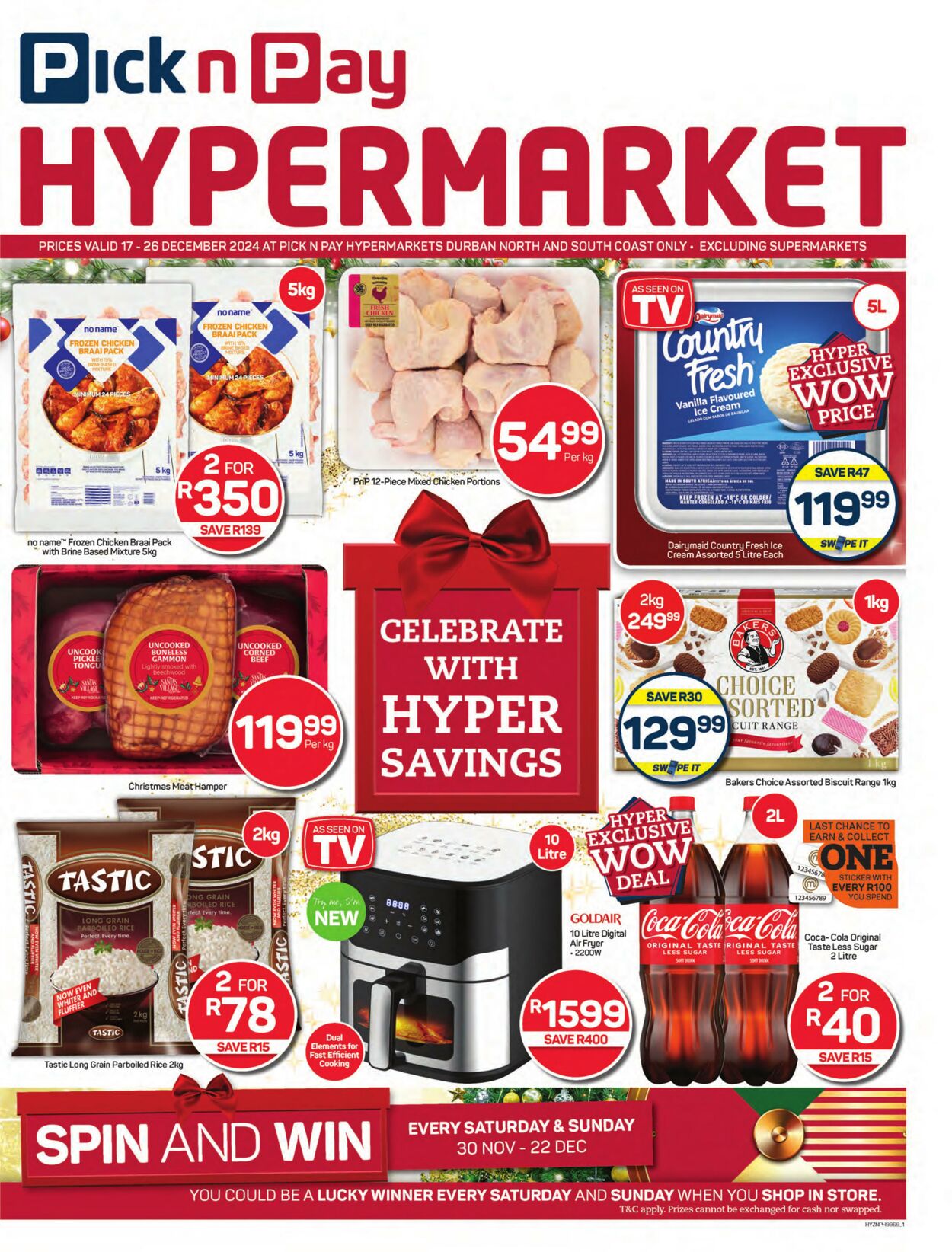 Special Pick n Pay 17.12.2024 - 26.12.2024