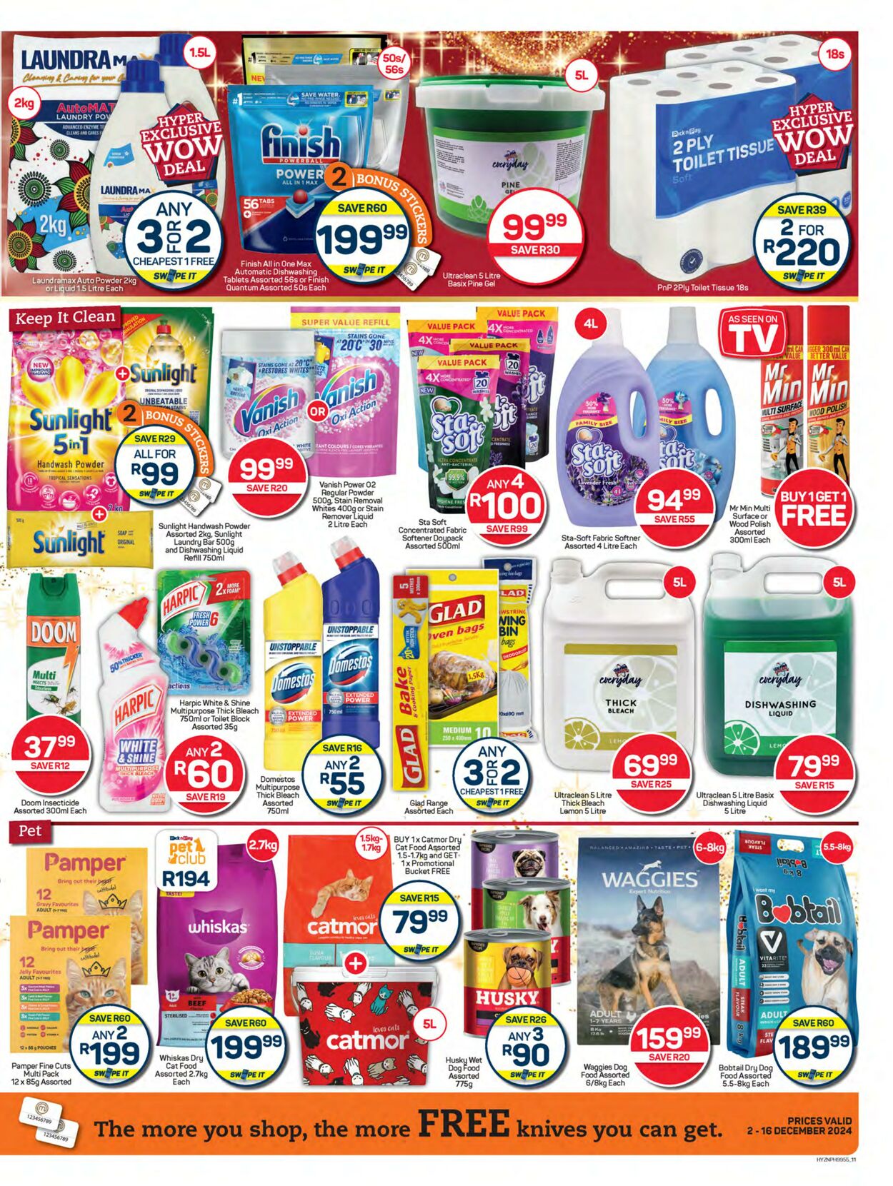 Special Pick n Pay 02.12.2024 - 16.12.2024