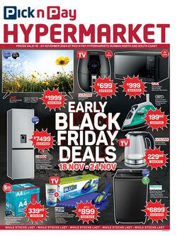 Special Pick n Pay 18.11.2024 - 24.11.2024