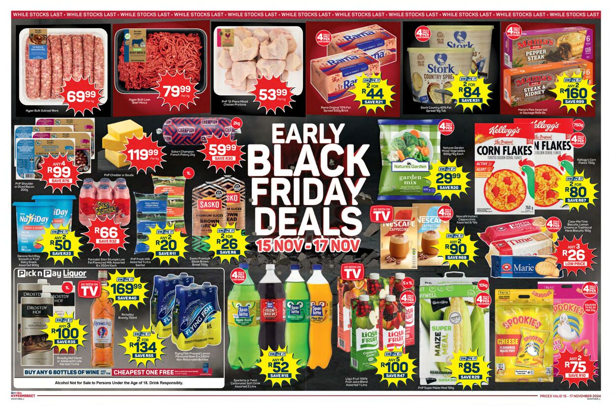 Special Pick n Pay 15.11.2024 - 17.11.2024