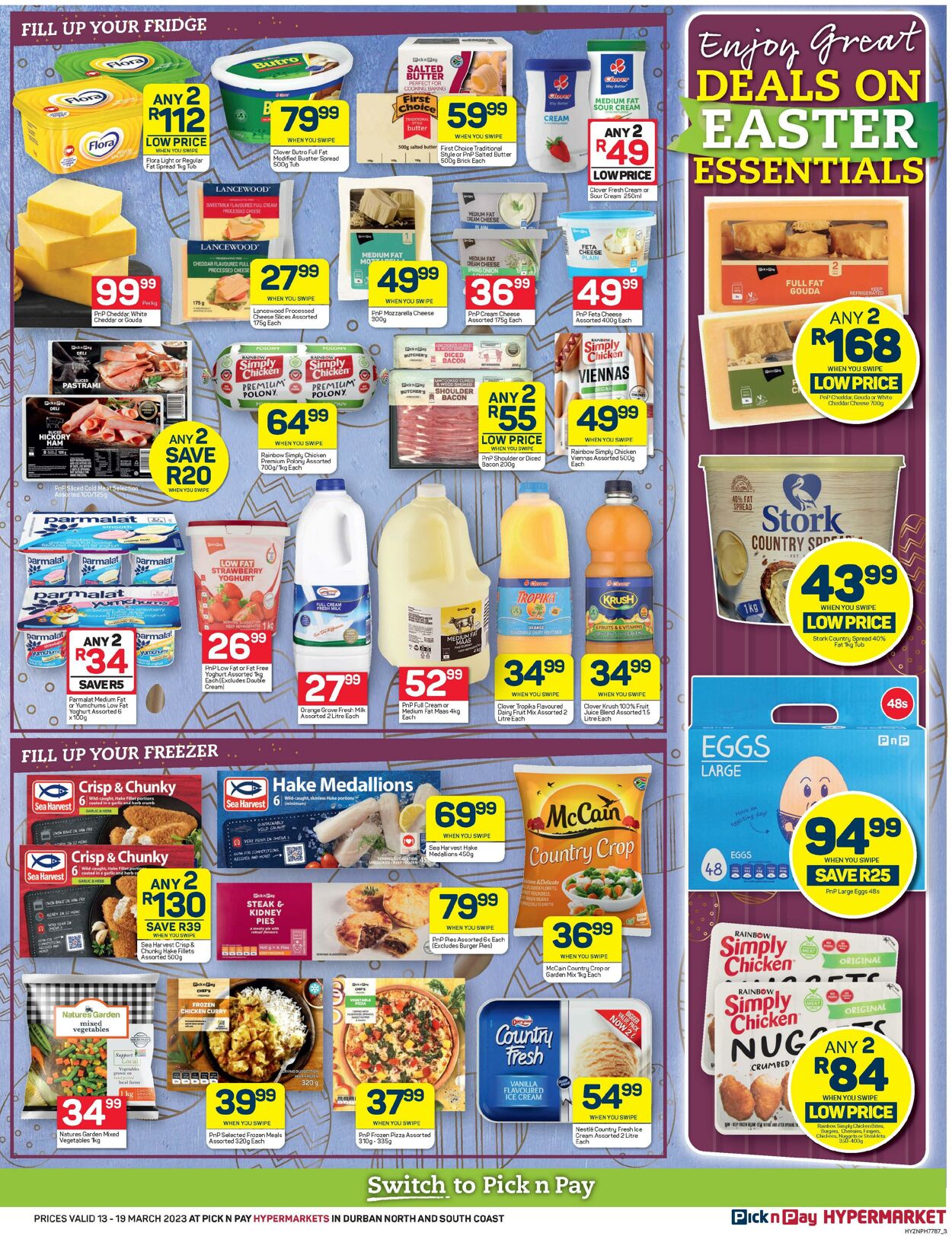 Pick n Pay Promotional Leaflet - Valid from 13.03 to 19.03 - Page nb 3 ...