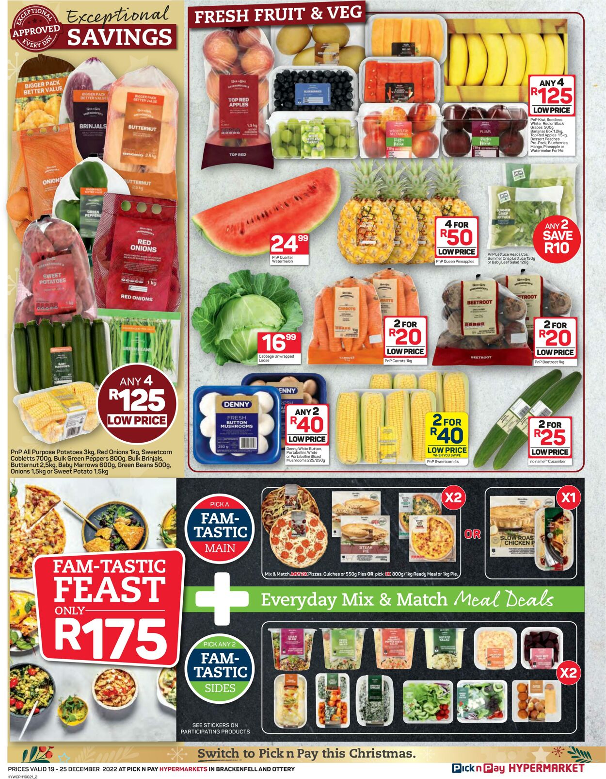 Special Pick n Pay 19.12.2022 - 25.12.2022