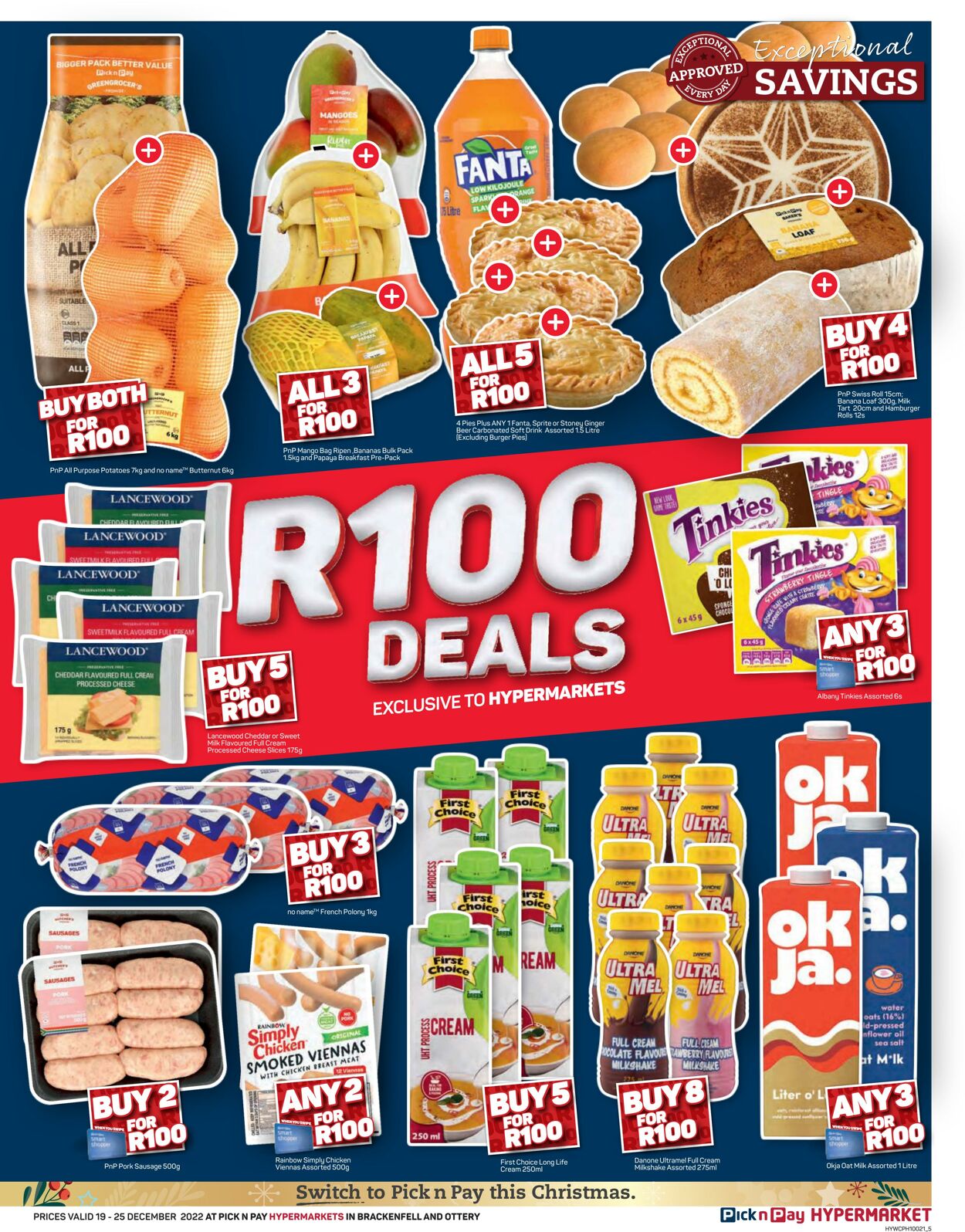 Special Pick n Pay 19.12.2022 - 25.12.2022