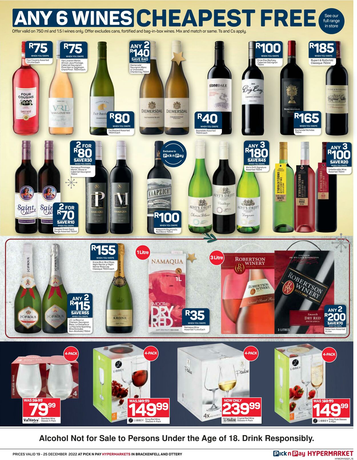 Special Pick n Pay 19.12.2022 - 25.12.2022