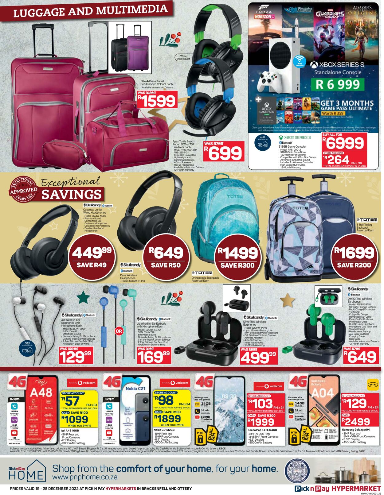 Special Pick n Pay 19.12.2022 - 25.12.2022