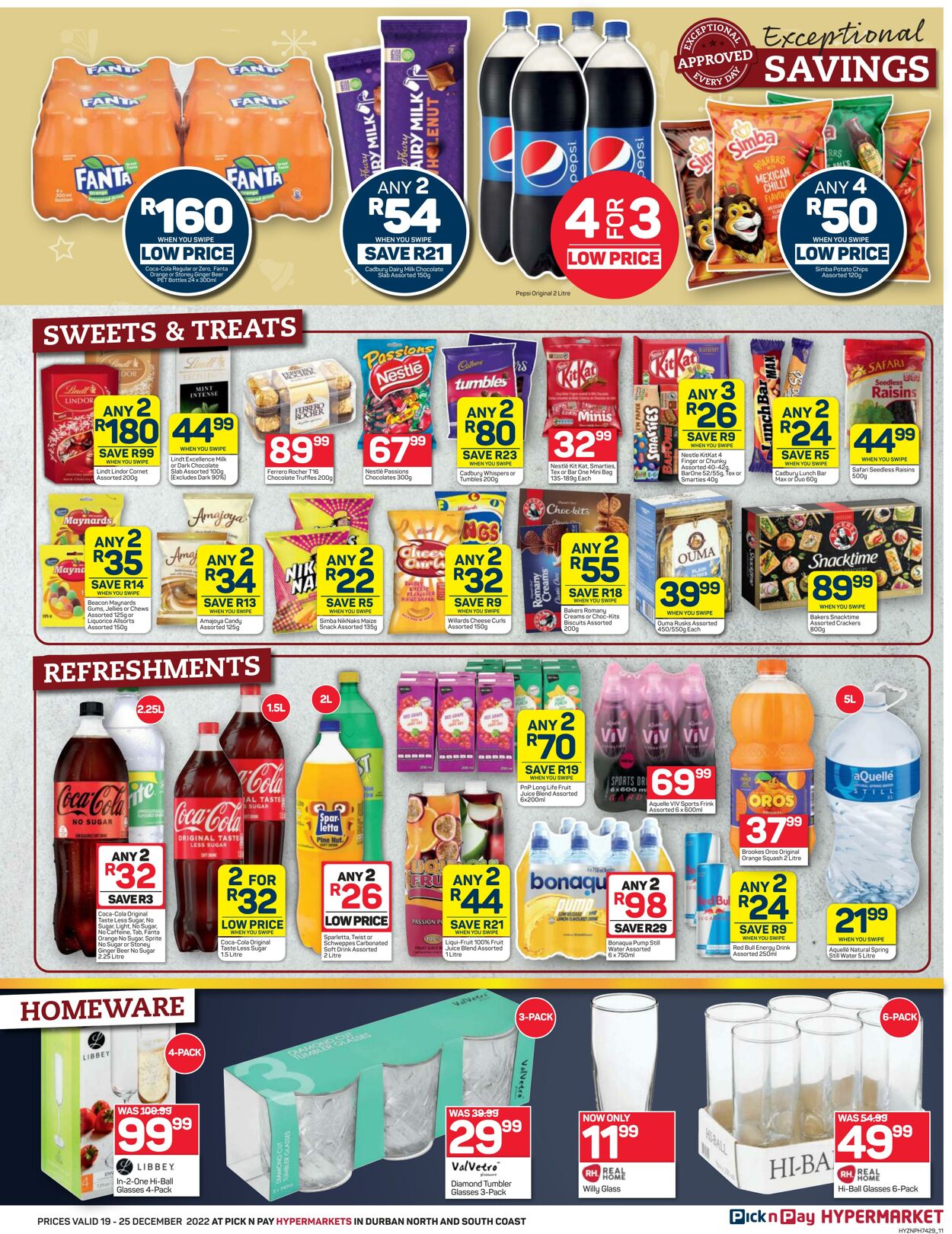 Special Pick n Pay 15.12.2022 - 18.12.2022