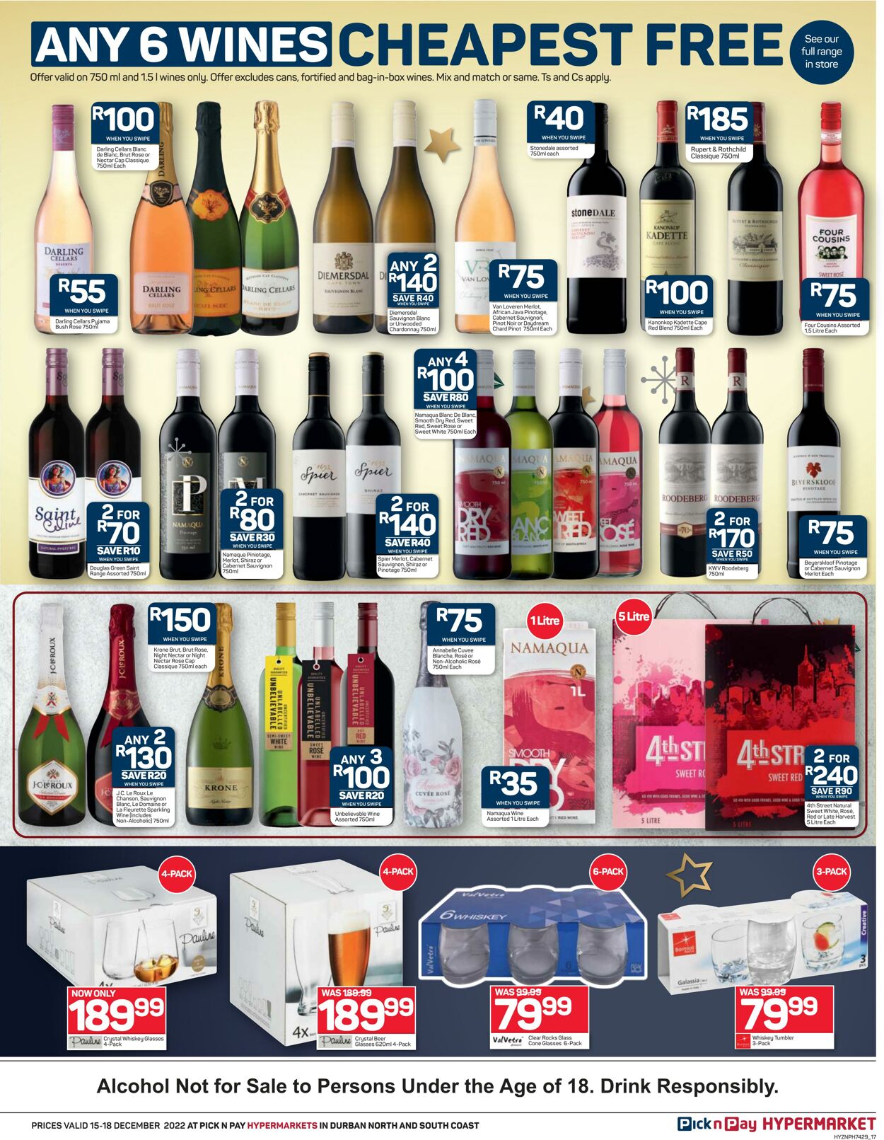 Special Pick n Pay 15.12.2022 - 18.12.2022