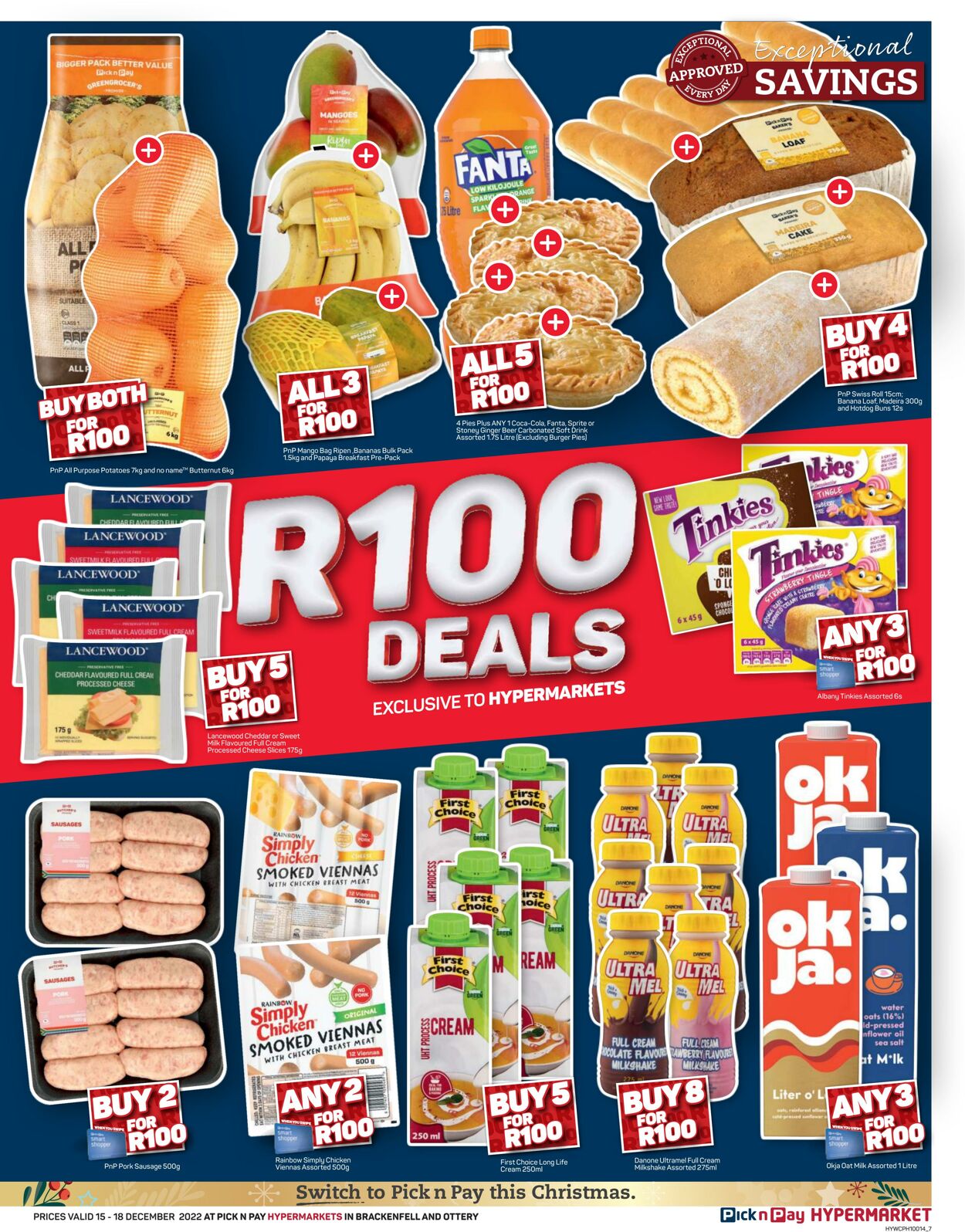 Special Pick n Pay 15.12.2022 - 18.12.2022