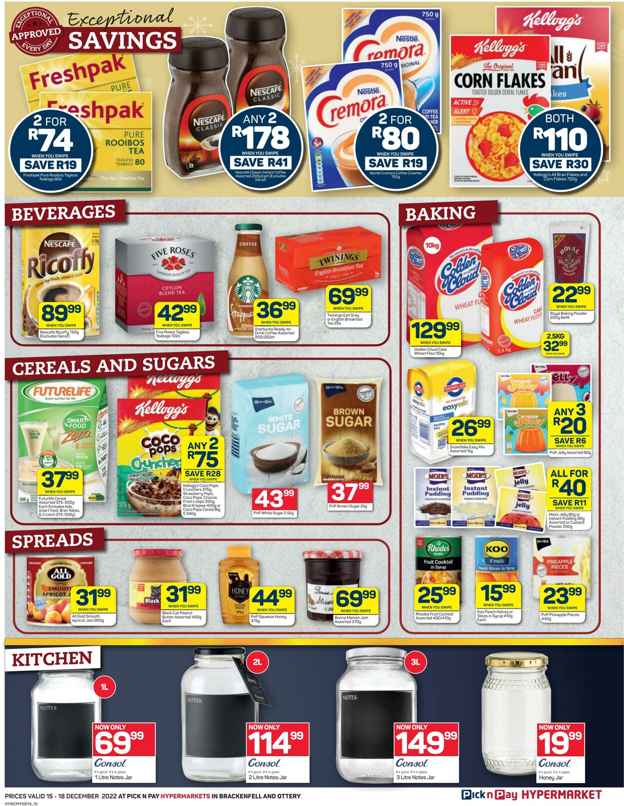 Special Pick n Pay 15.12.2022 - 18.12.2022