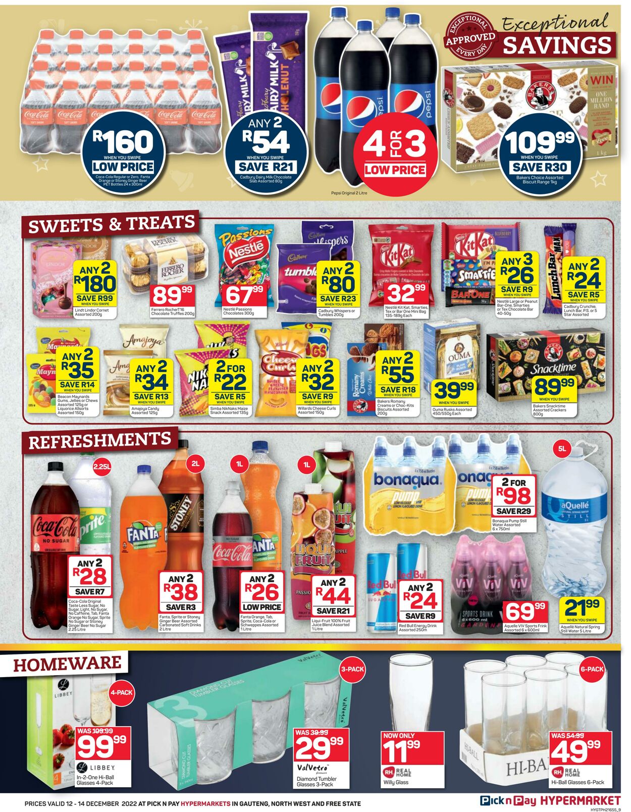 Special Pick n Pay 12.12.2022 - 14.12.2022