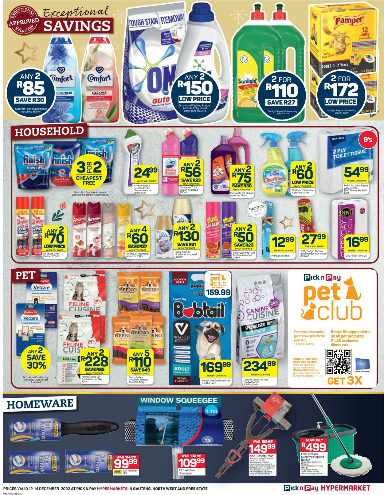 Special Pick n Pay 12.12.2022 - 14.12.2022