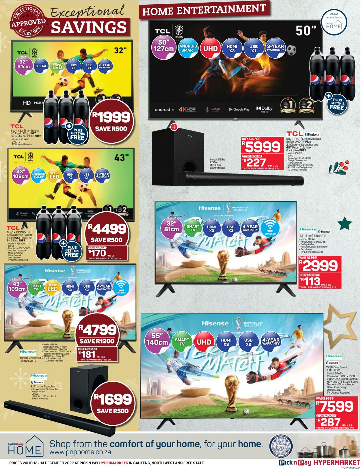 Special Pick n Pay 12.12.2022 - 14.12.2022