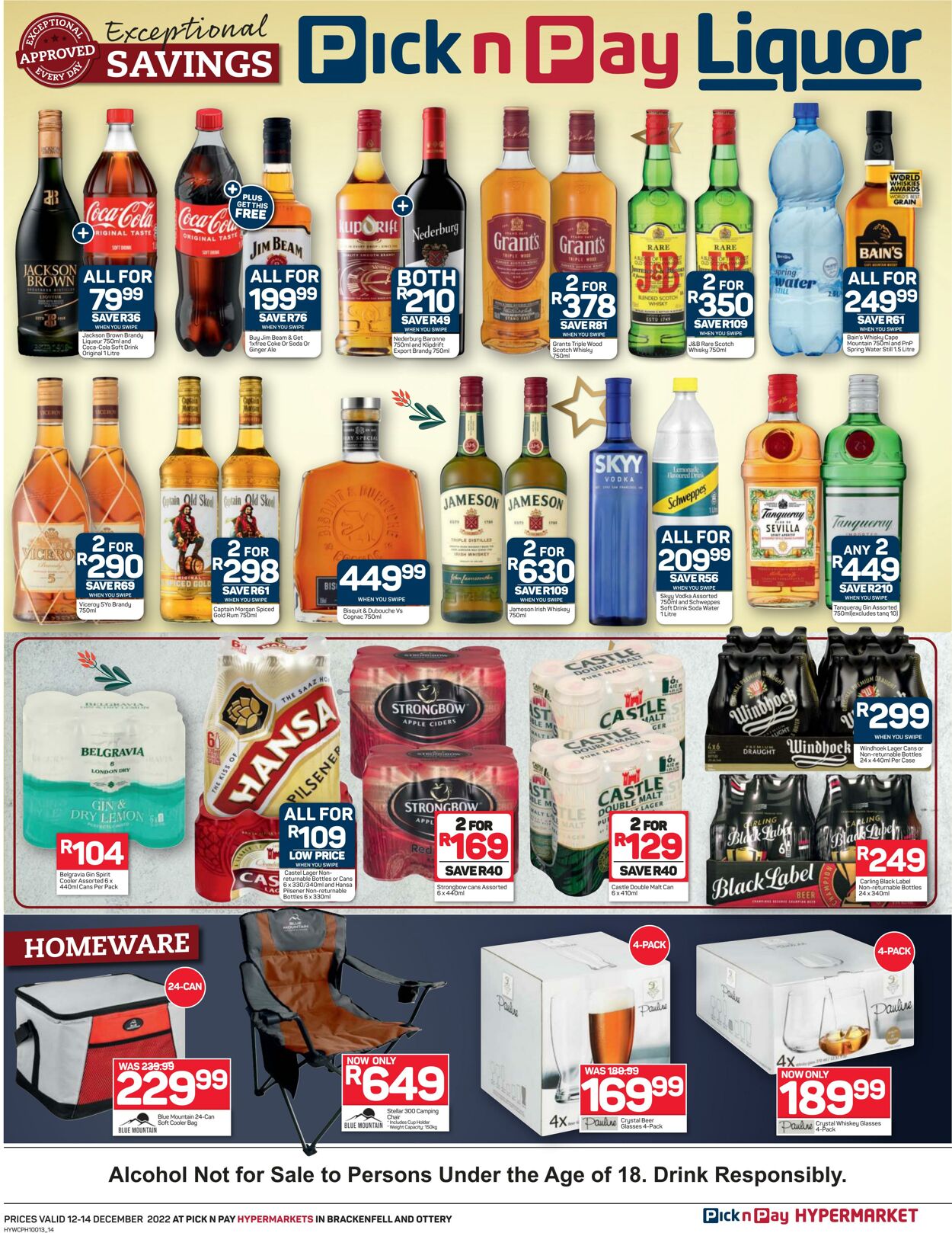 Special Pick n Pay 12.12.2022 - 14.12.2022