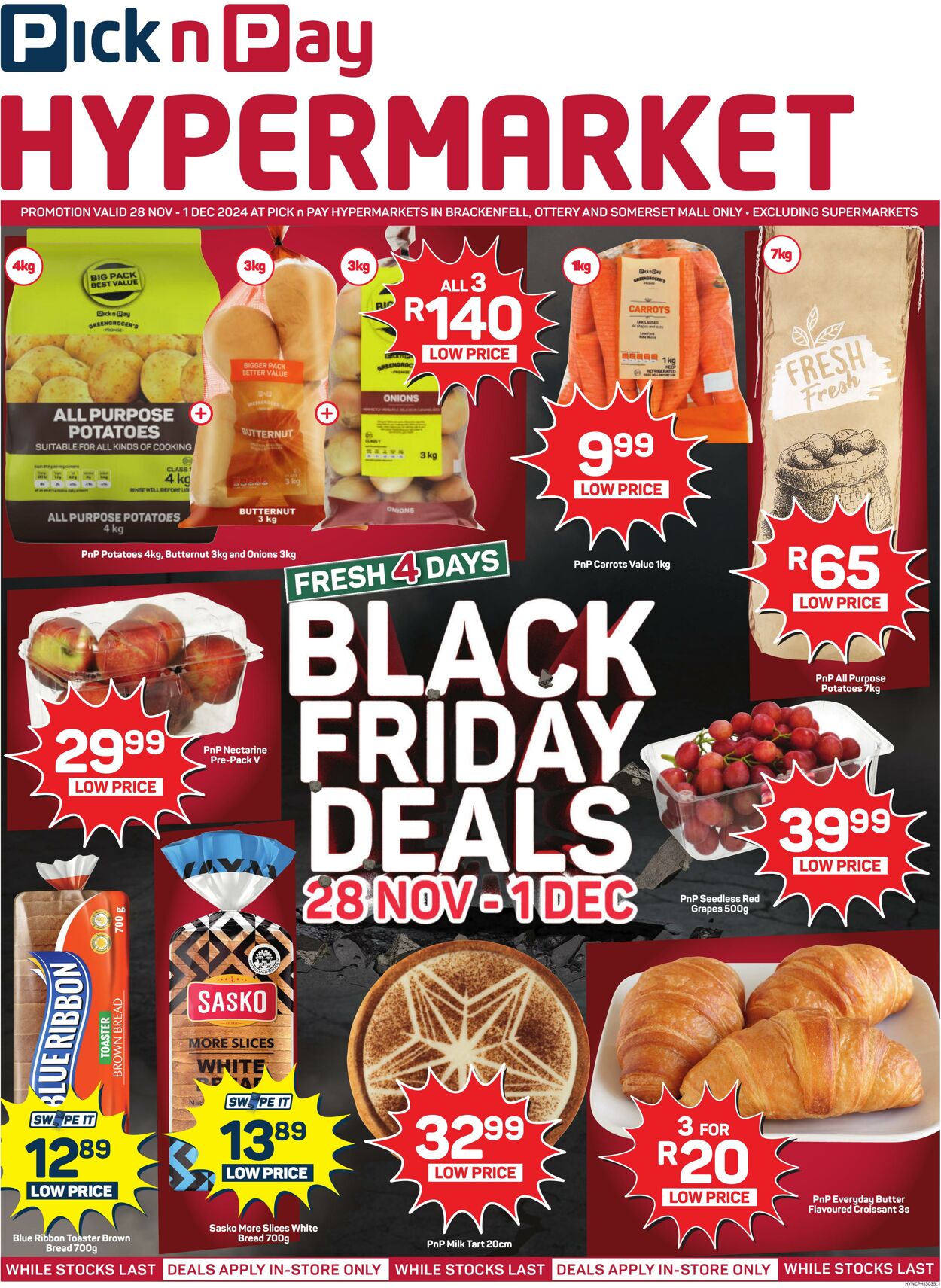 Special Pick n Pay 28.11.2024 - 01.12.2024