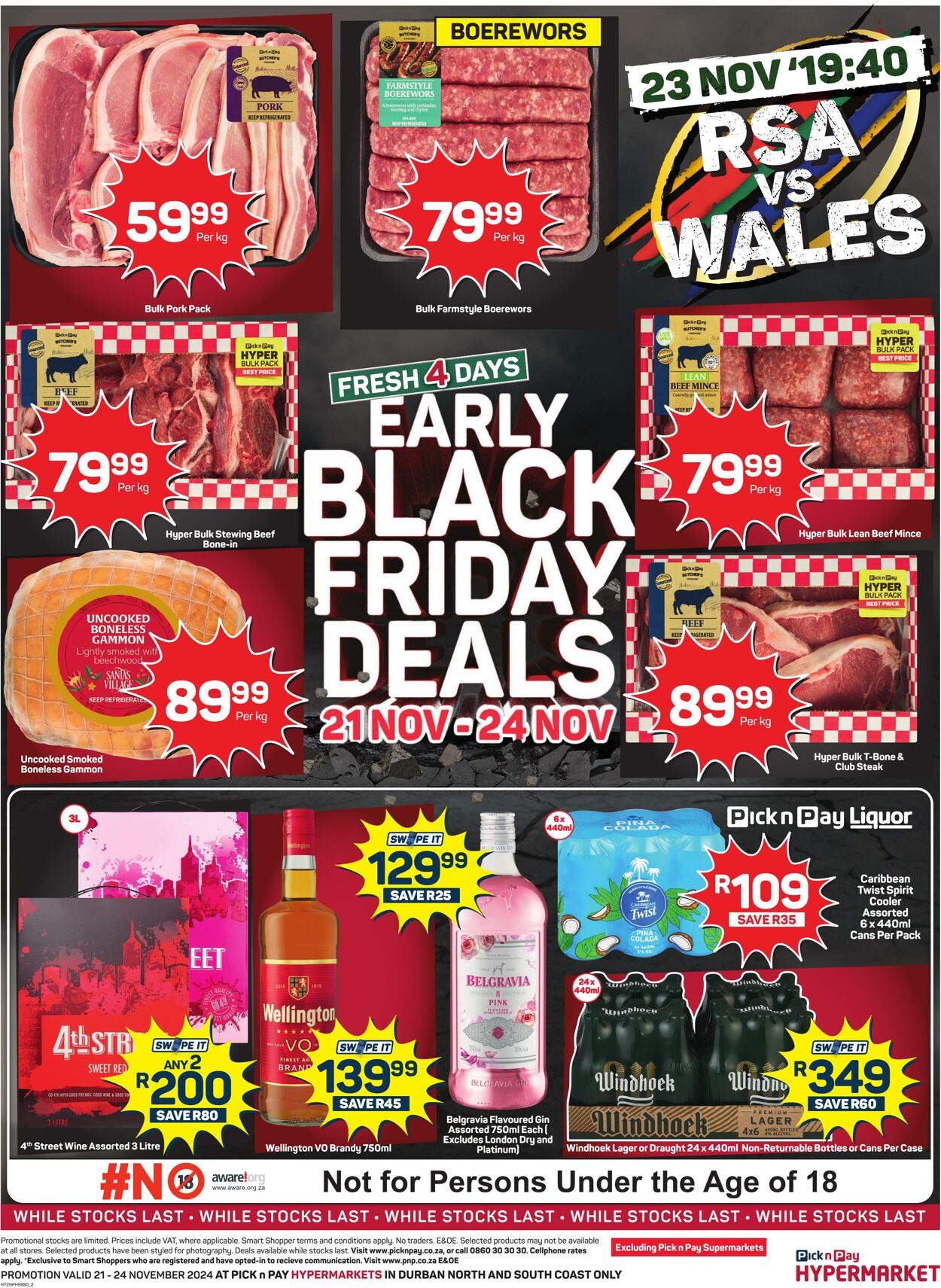 Special Pick n Pay 21.11.2024 - 24.11.2024