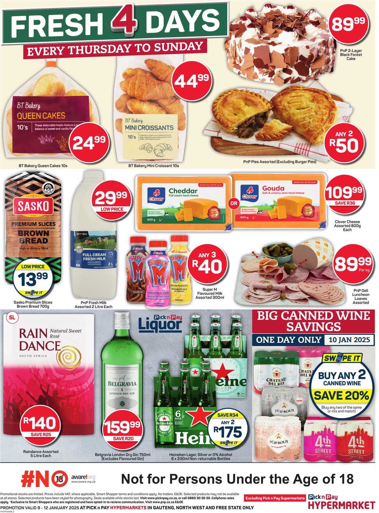 Special Pick n Pay 09.01.2025 - 12.01.2025