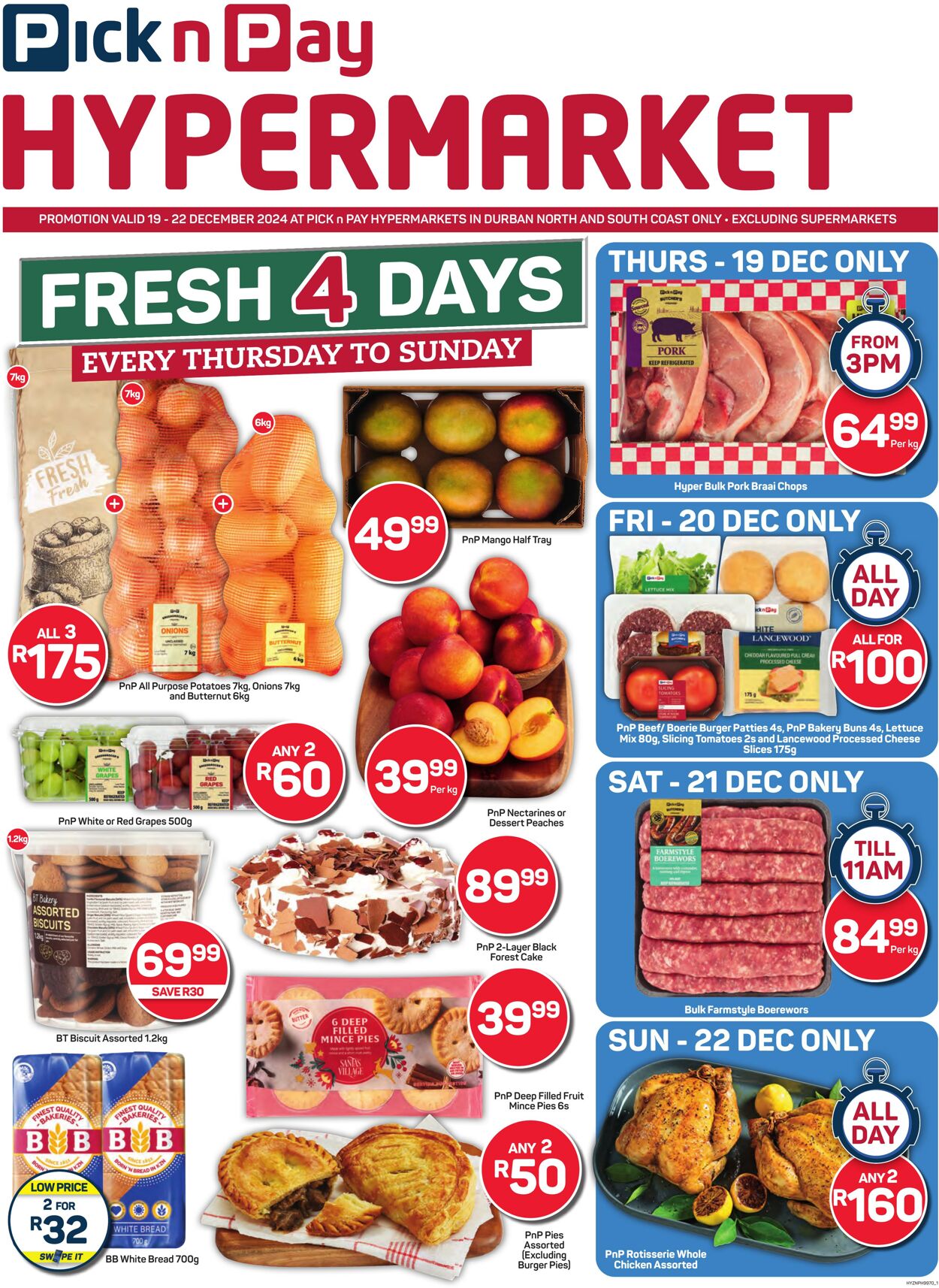 Special Pick n Pay 19.12.2024 - 22.12.2024