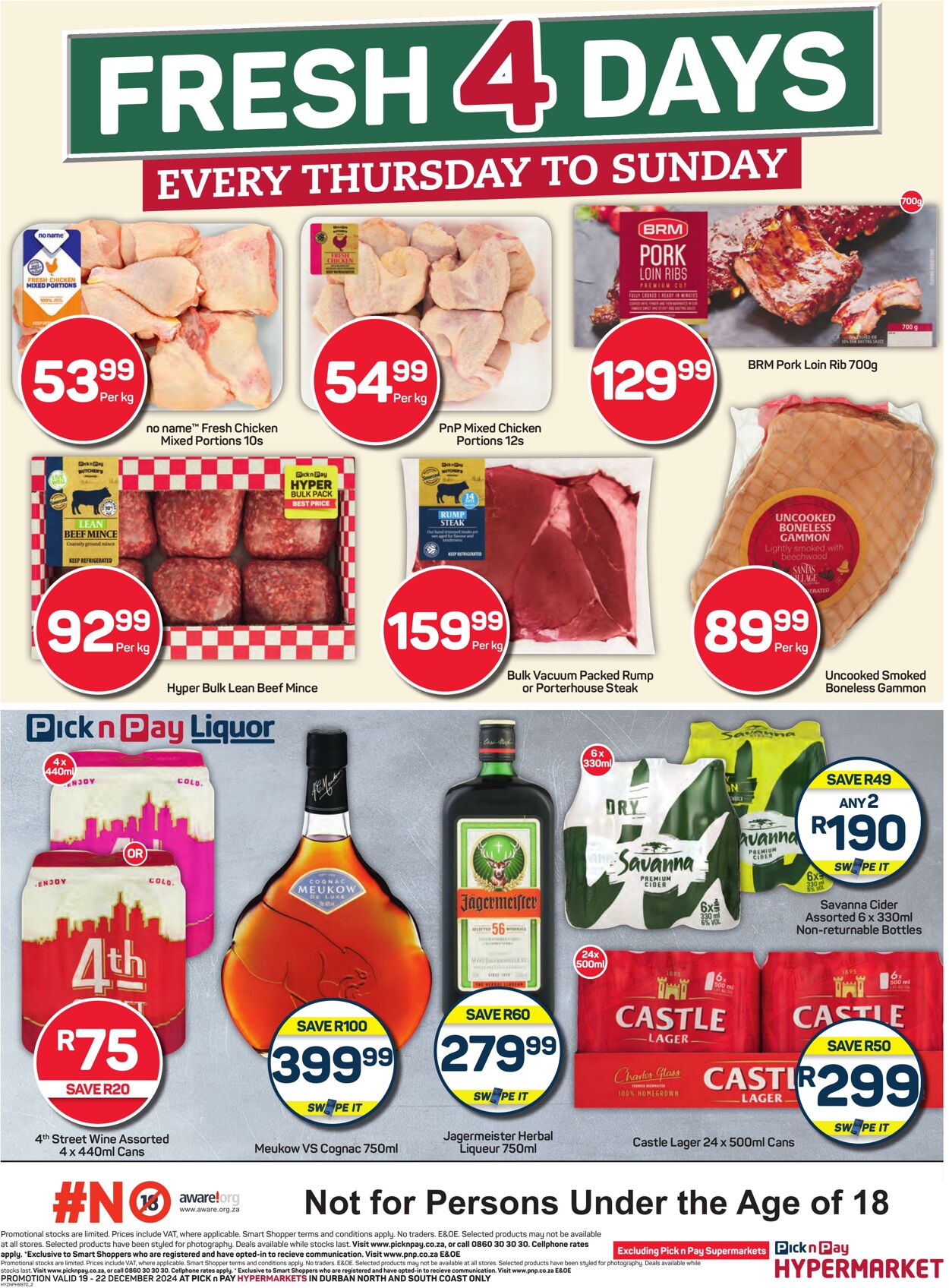 Special Pick n Pay 19.12.2024 - 22.12.2024