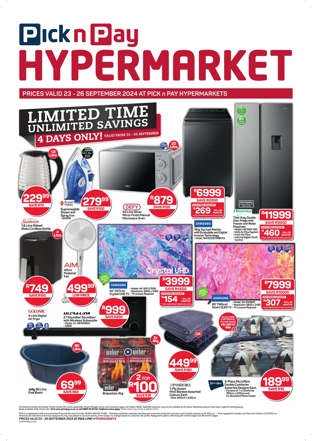 Special Pick n Pay 23.09.2024 - 24.09.2024