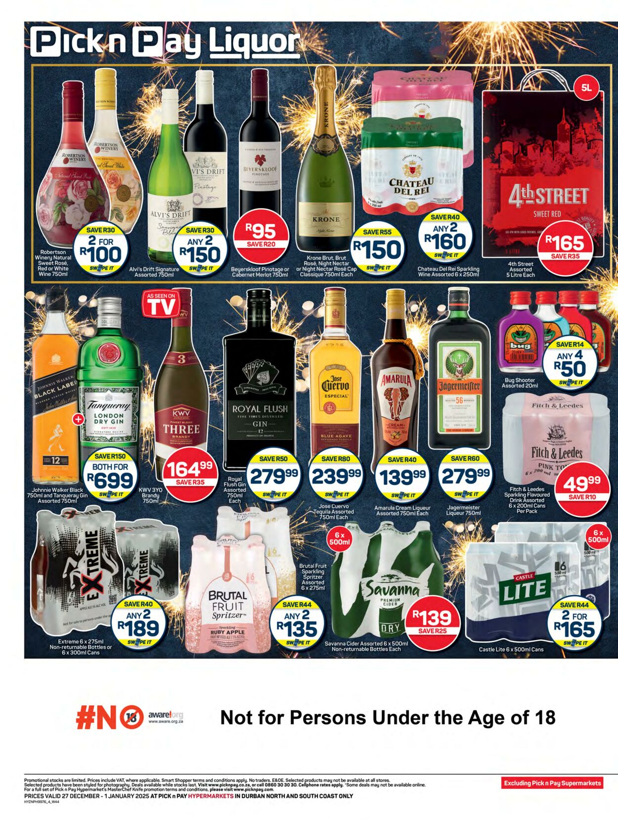 Special Pick n Pay 27.12.2024 - 01.01.2025