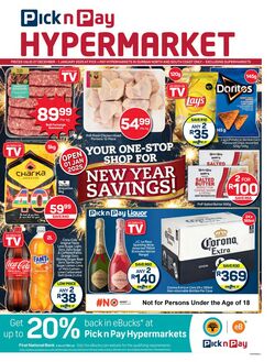 Special Pick n Pay 27.12.2024 - 01.01.2025