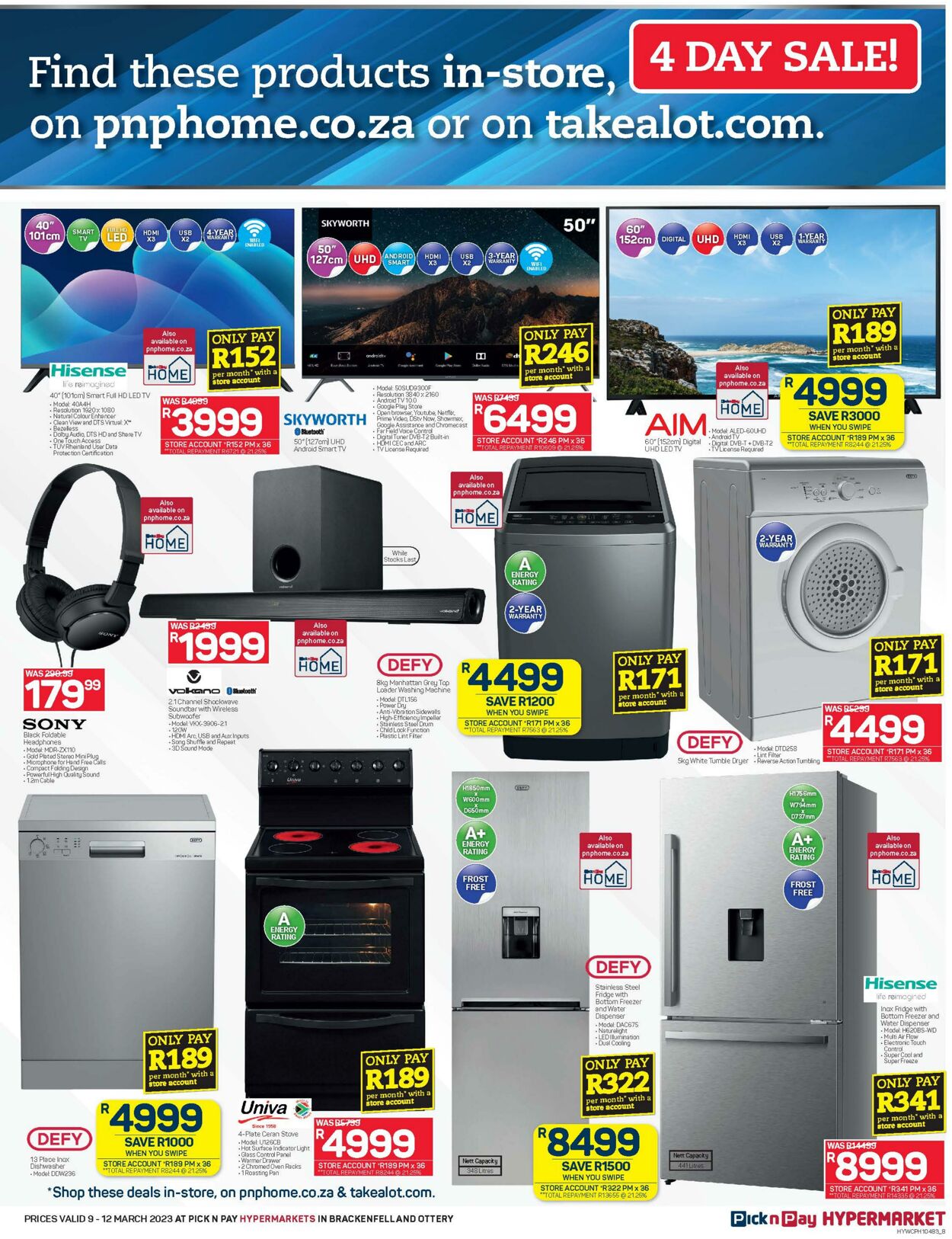 Special Pick n Pay 09.03.2023 - 12.03.2023