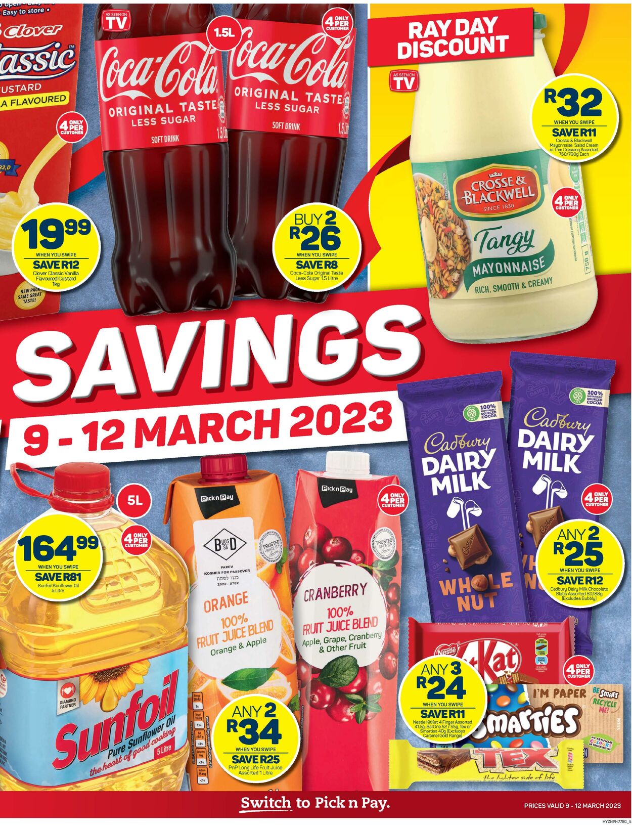 Special Pick n Pay 09.03.2023 - 12.03.2023