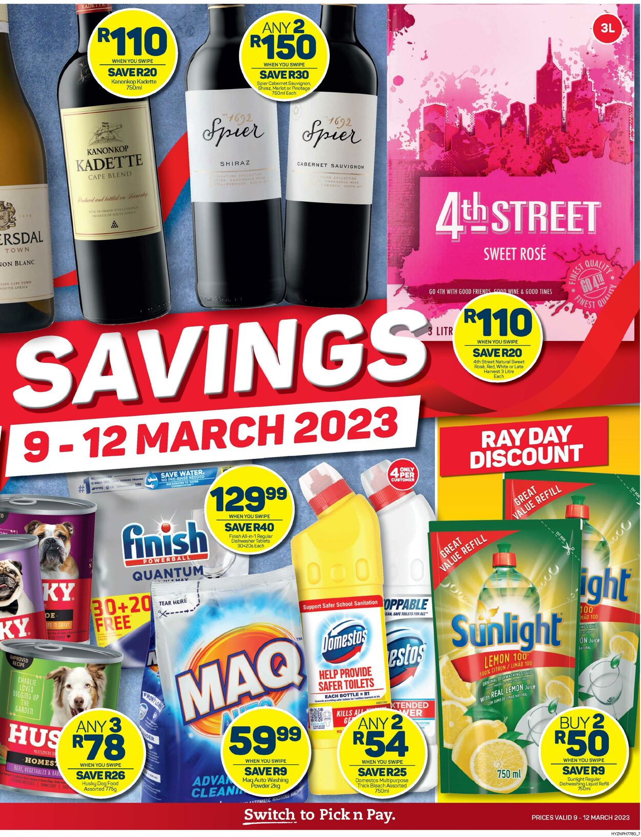 Special Pick n Pay 09.03.2023 - 12.03.2023