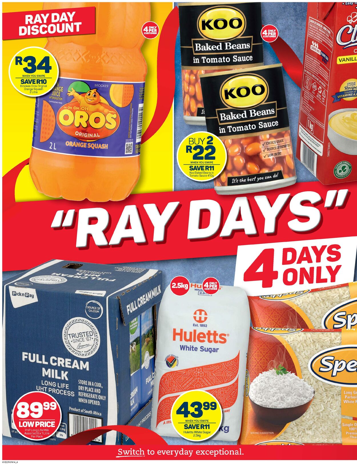 Special Pick n Pay 09.03.2023 - 12.03.2023