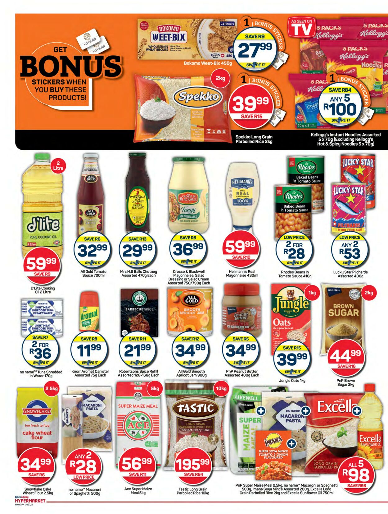 Special Pick n Pay 07.10.2024 - 22.10.2024