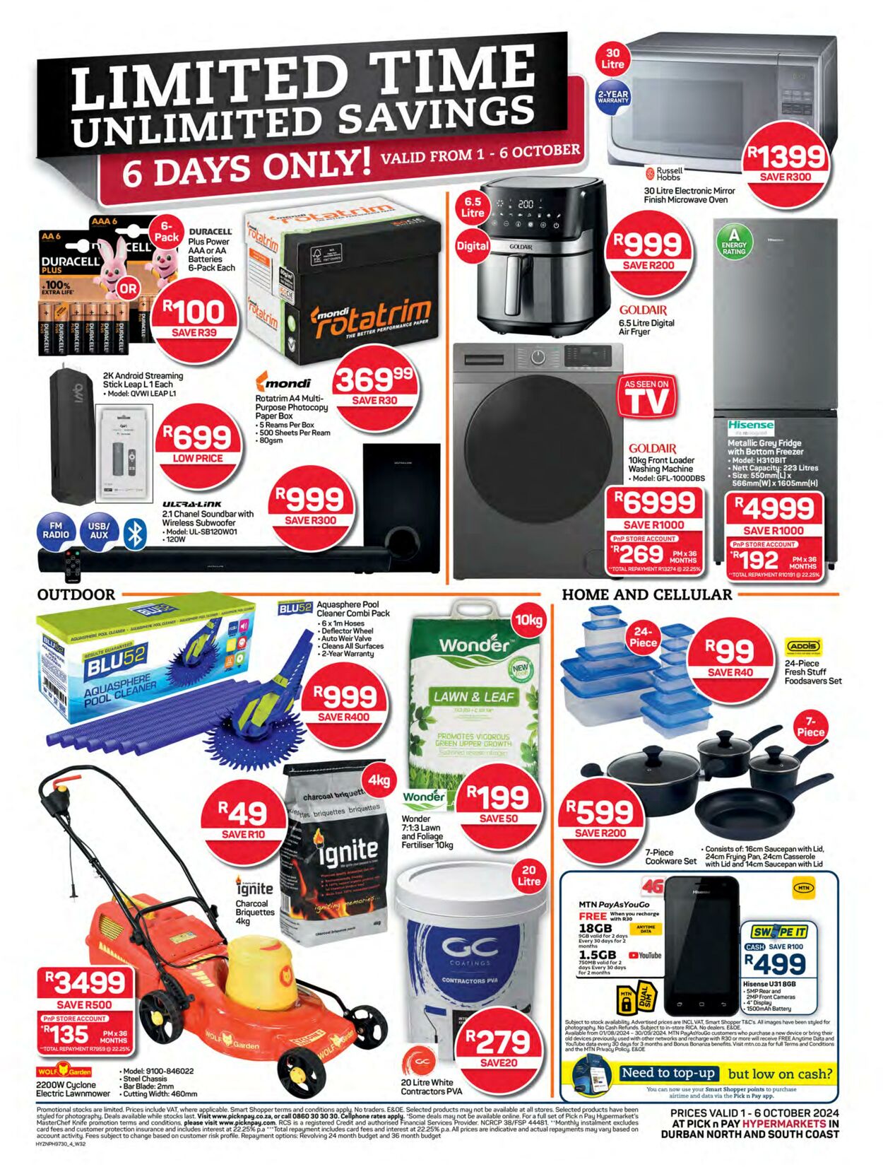 Special Pick n Pay 01.10.2024 - 07.10.2024