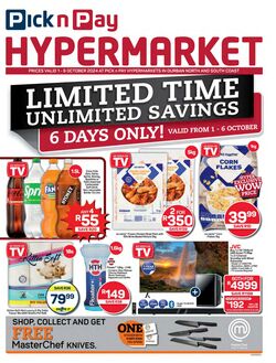 Special Pick n Pay 24.10.2022 - 06.11.2022