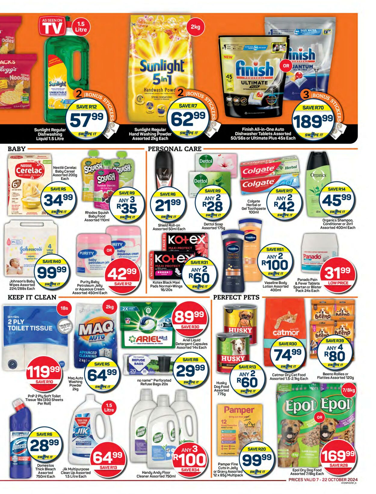 Special Pick n Pay 07.10.2024 - 22.10.2024