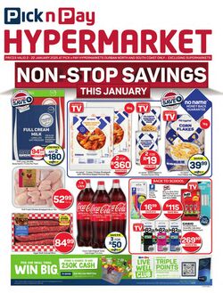 Special Pick n Pay 02.01.2025 - 22.01.2025