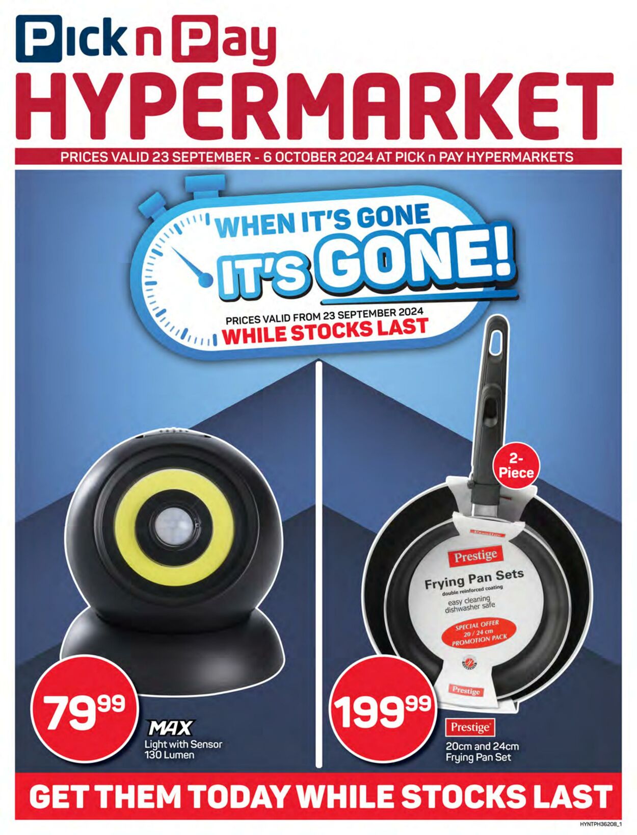 Special Pick n Pay - Hyper Specials 23 Sep, 2024 - 6 Oct, 2024