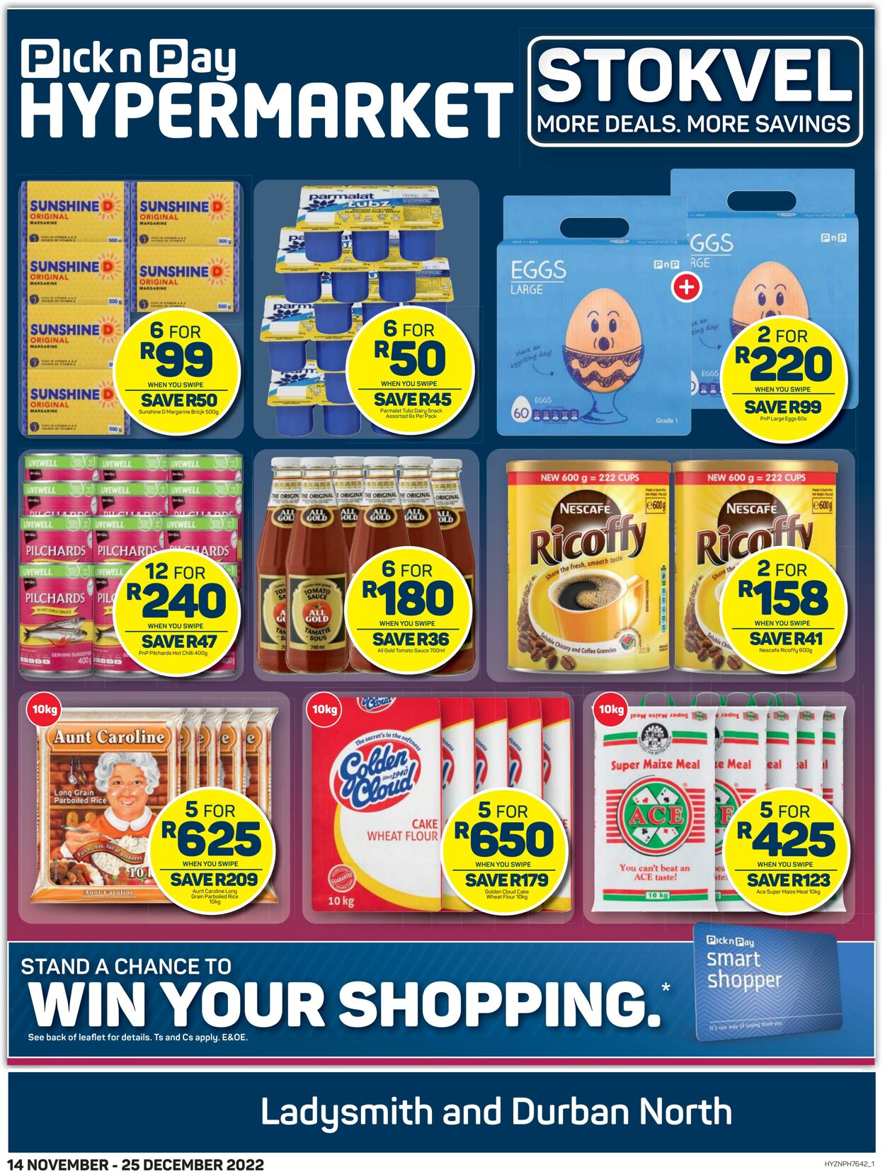 Special Pick n Pay 14.11.2022-25.12.2022