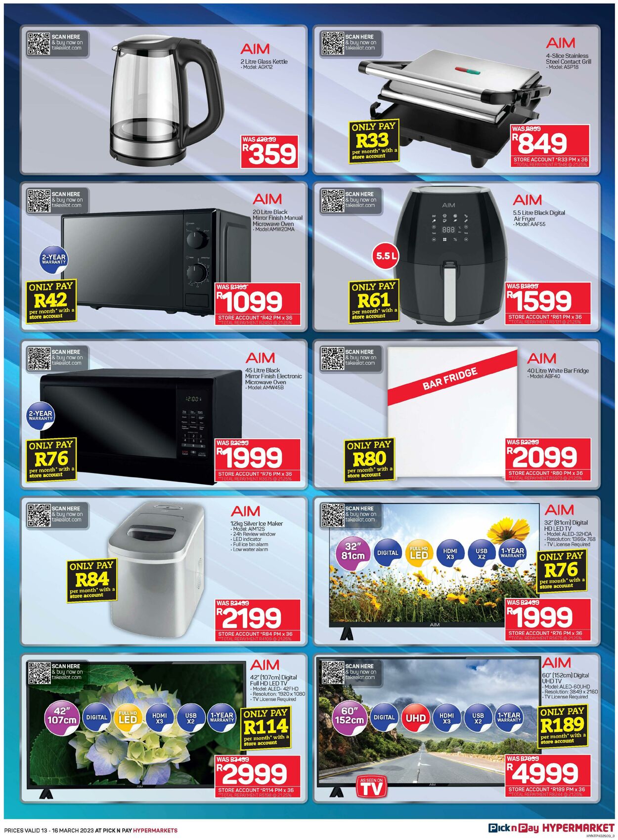 Special Pick n Pay 13.03.2023 - 16.03.2023