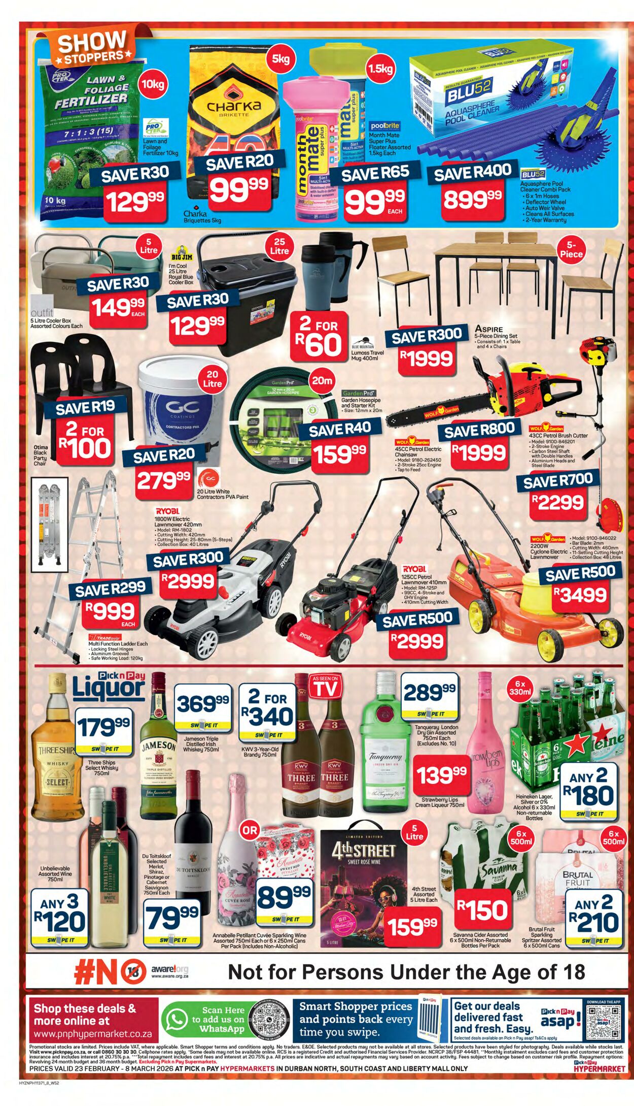 Special Pick n Pay 23.02.2026 - 08.03.2026