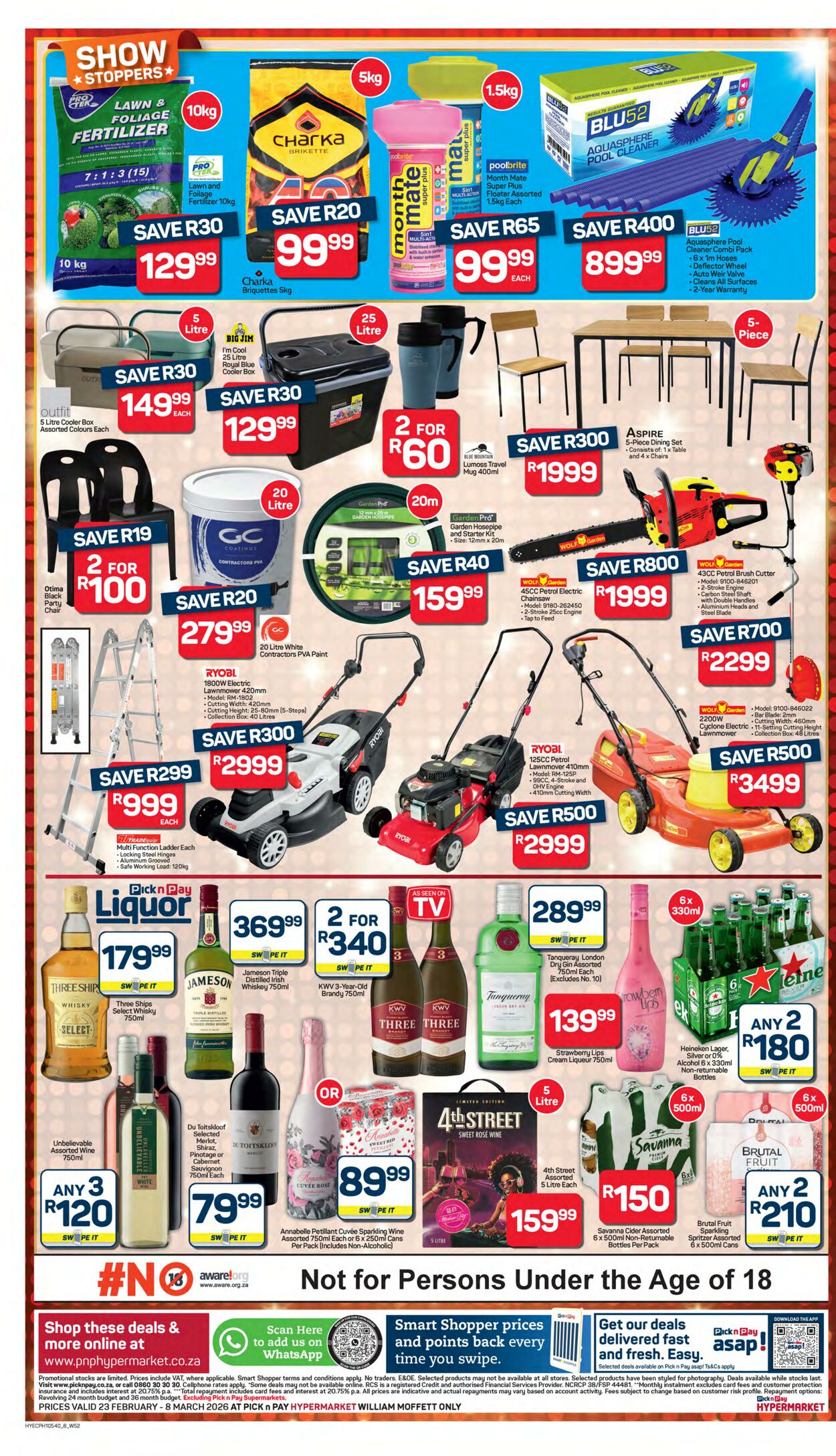 Special Pick n Pay 23.02.2026 - 08.03.2026