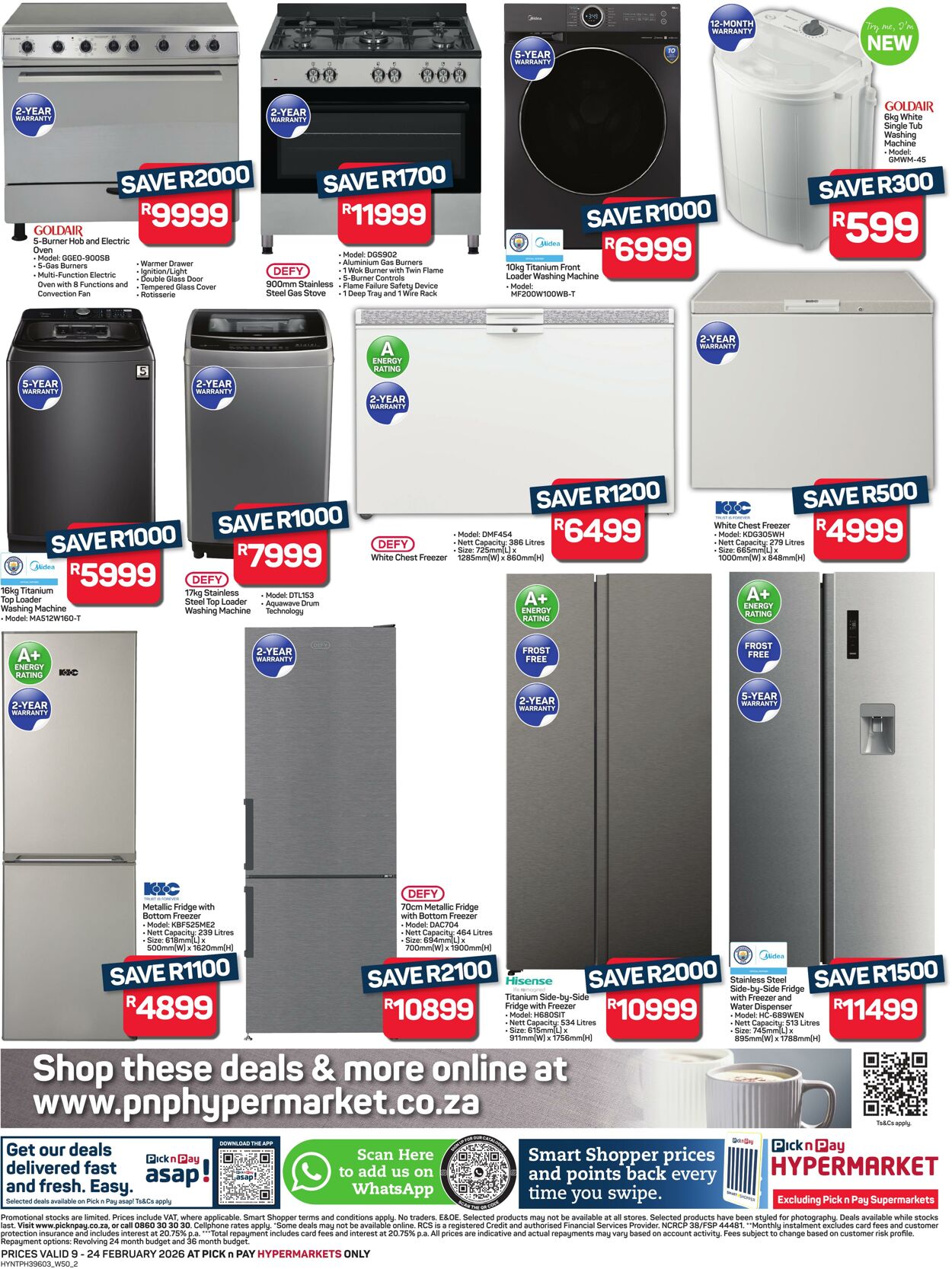 Special Pick n Pay 09.02.2026 - 24.02.2026
