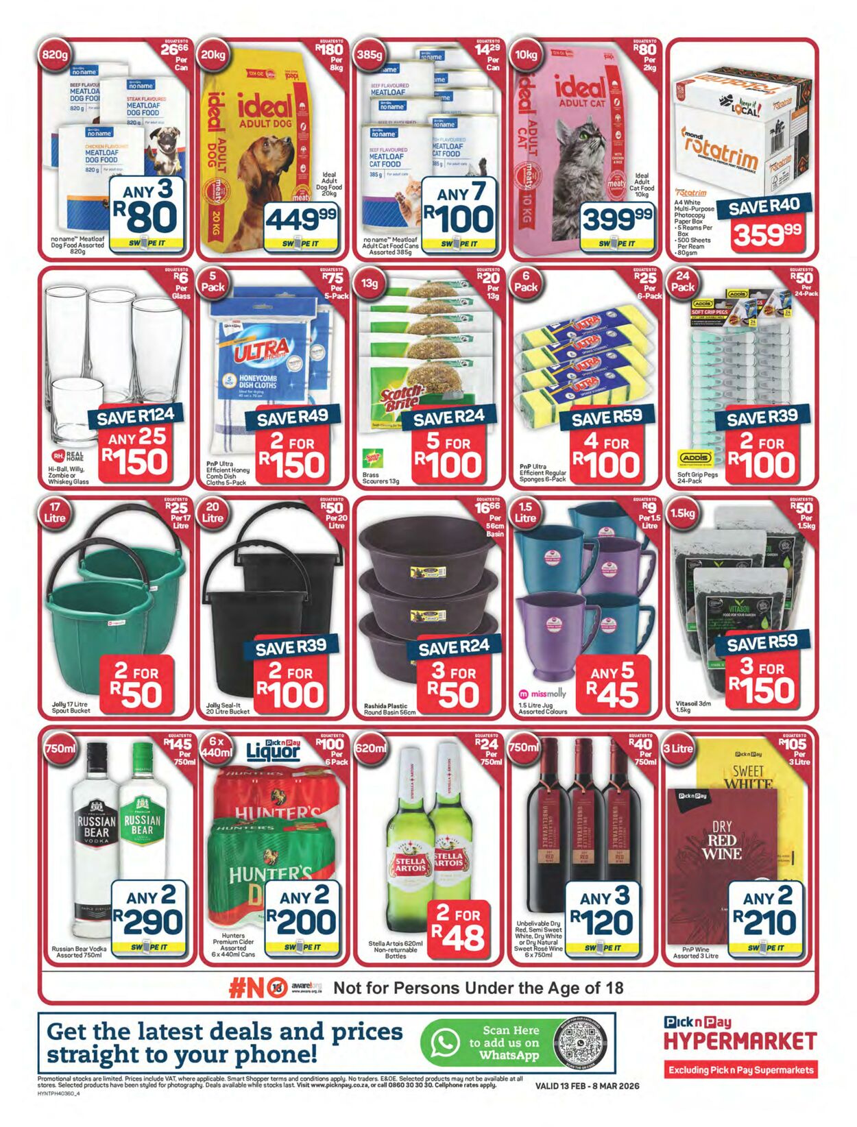 Special Pick n Pay 13.02.2026 - 08.03.2026