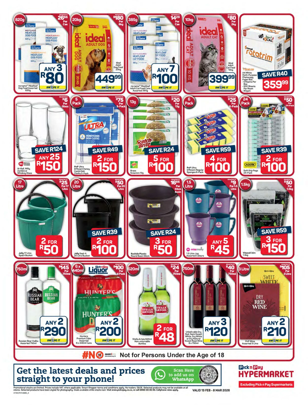 Special Pick n Pay 13.02.2026 - 08.03.2026