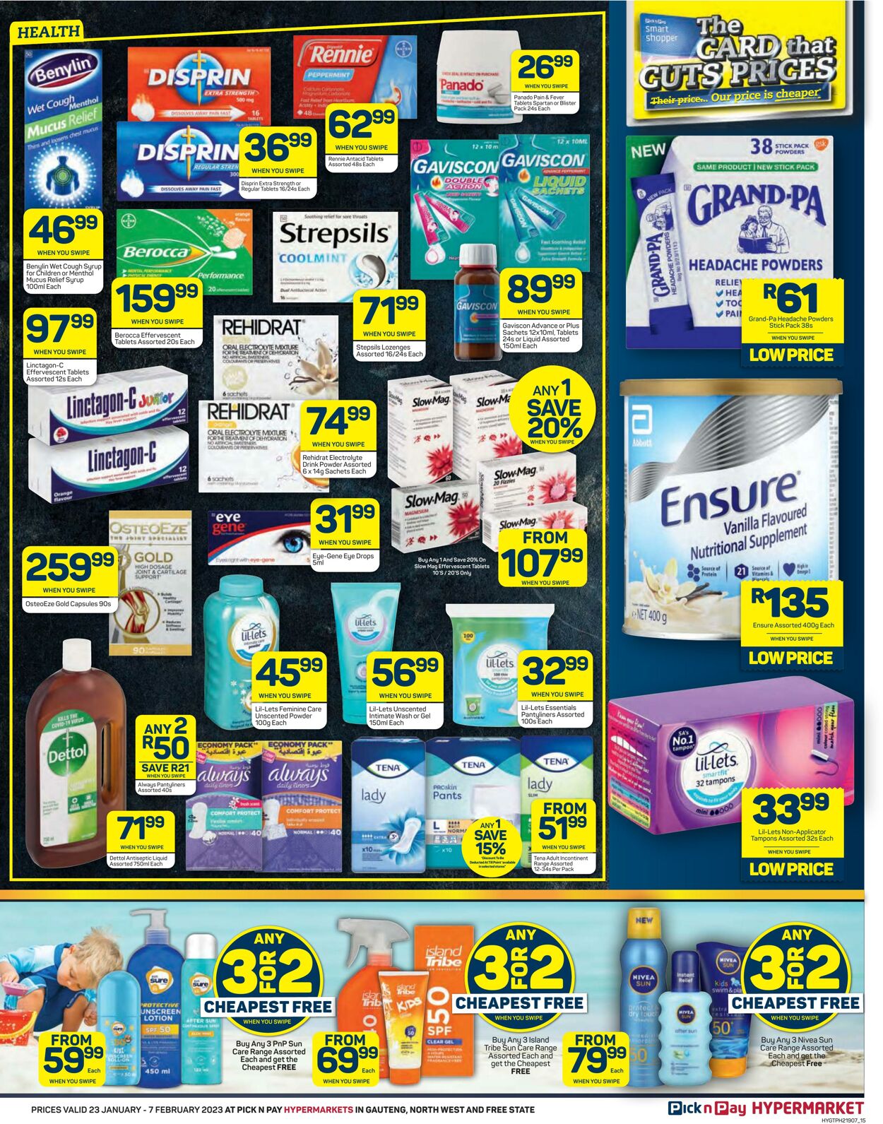 Special Pick n Pay 23.01.2023 - 07.02.2023