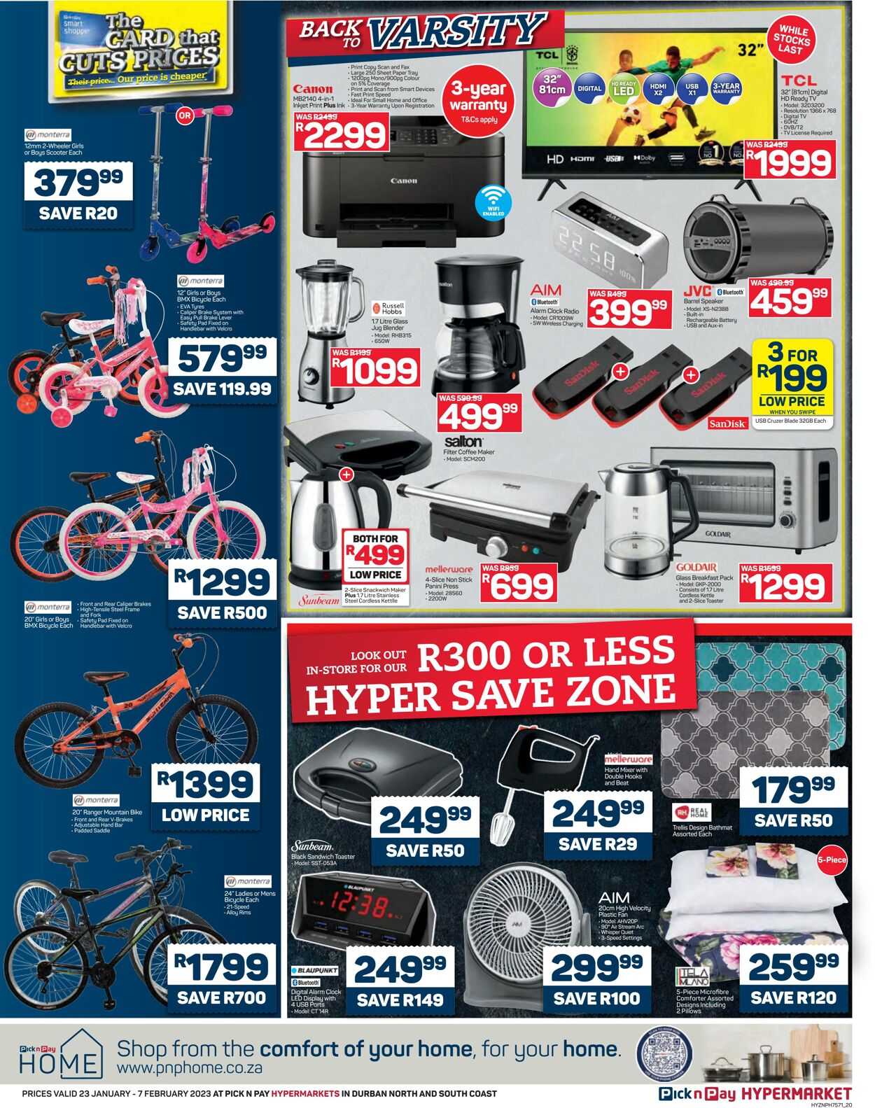 Special Pick n Pay 23.01.2023 - 07.02.2023