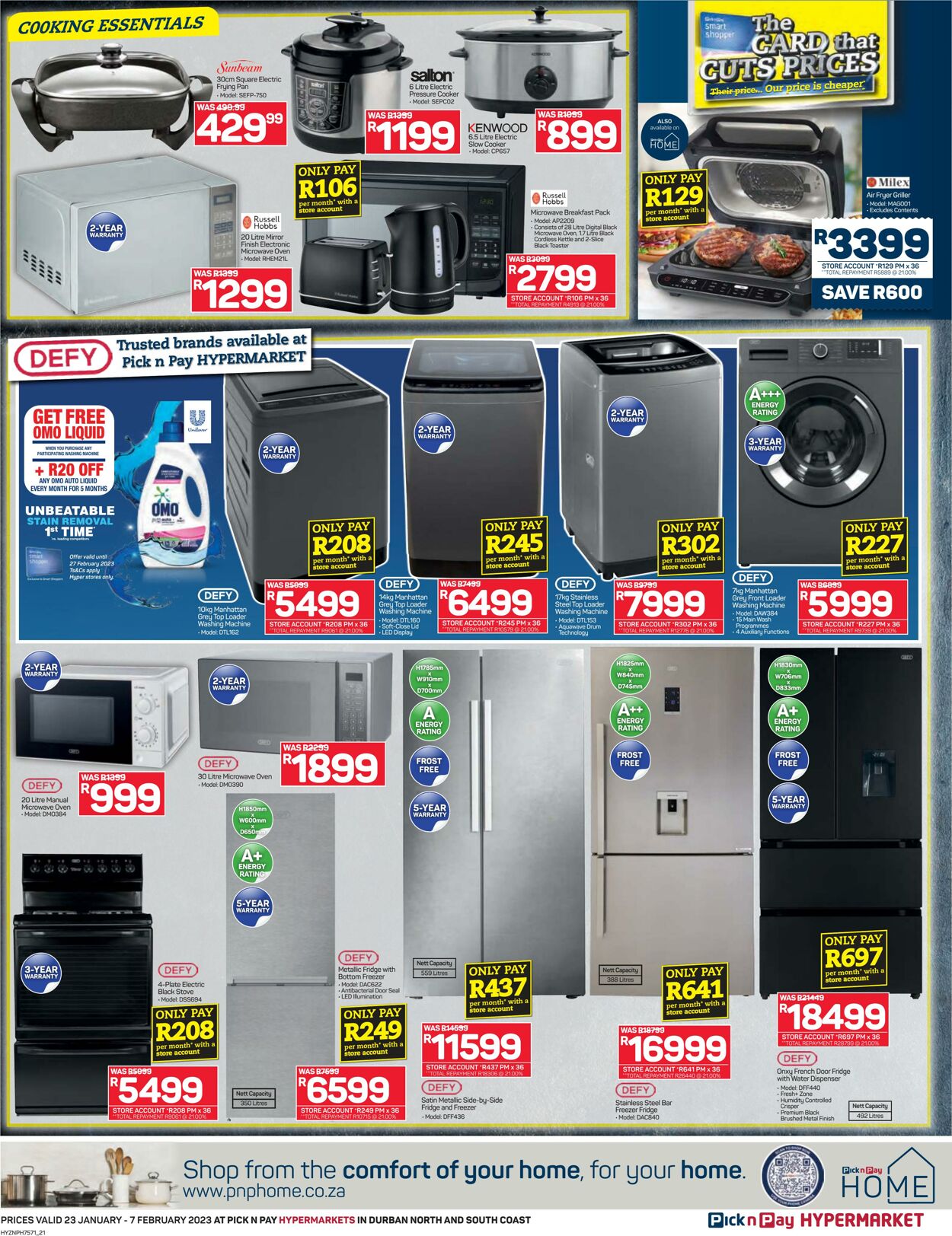 Special Pick n Pay 23.01.2023 - 07.02.2023