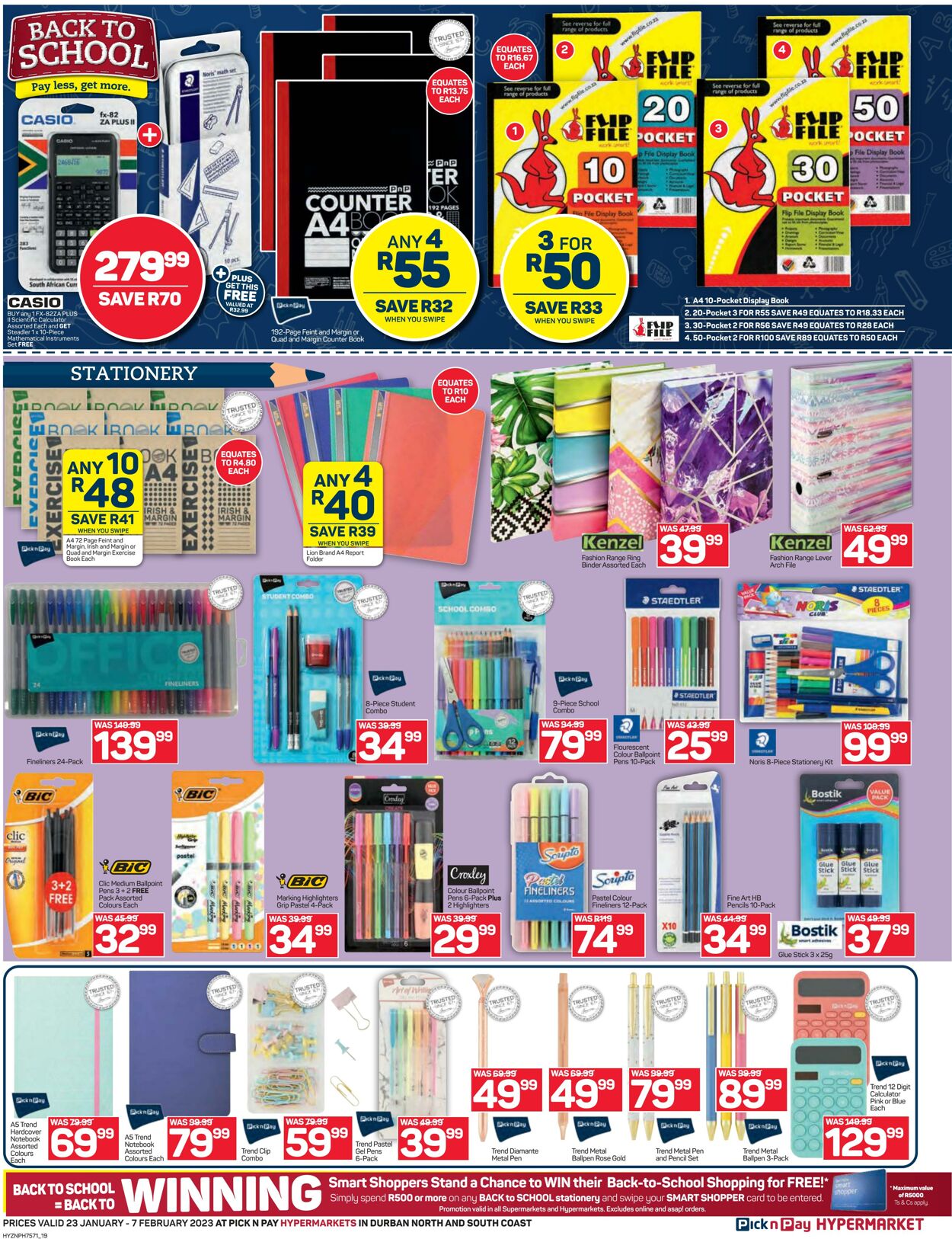 Pick n Pay Promotional Leaflet Valid from 23.01 to 07.02 Page nb 19