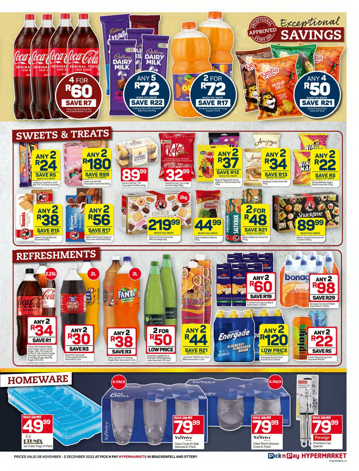 Special Pick n Pay 28.11.2022 - 05.12.2022