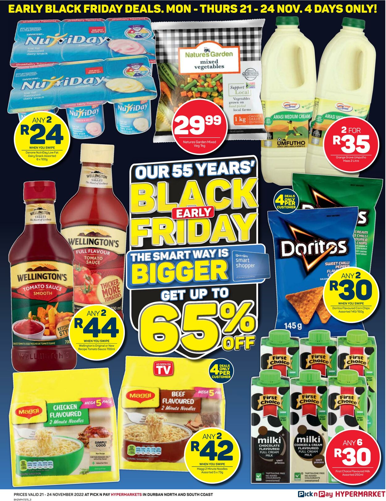 Special Pick n Pay 21.11.2022 - 24.11.2022