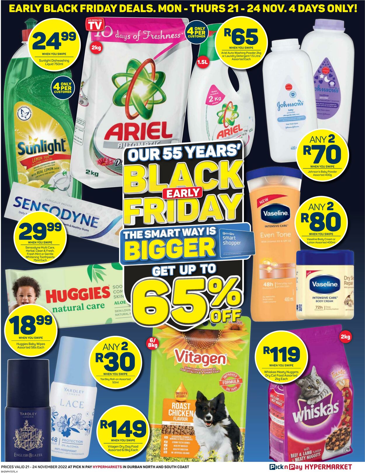 Special Pick n Pay 21.11.2022 - 24.11.2022