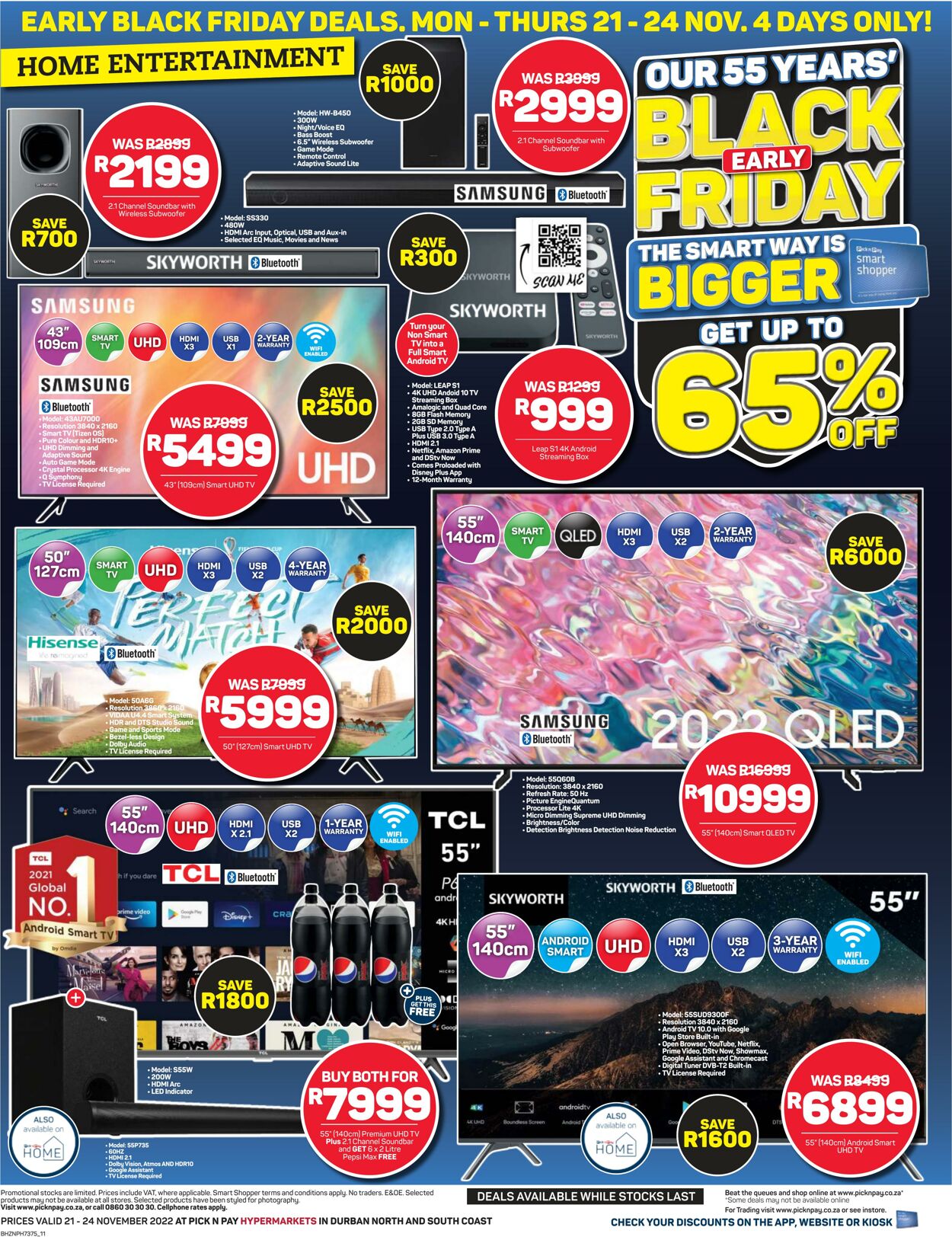 Special Pick n Pay 21.11.2022 - 24.11.2022